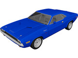 Dodge Challenger R/T (1970) 3D Model preview