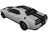 Dodge Challenger SRT Hellcat (2018) 3D Model