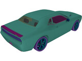 Dodge Challenger SRT8 3D Model