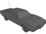 Dodge Charger (1969) 3D Model