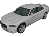 Dodge Charger (2011) 3D Model preview
