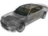 Dodge Charger LX (2011) 3D Model