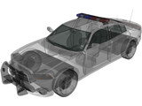 Dodge Charger Police (2011) 3D Model