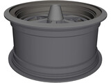 Dodge Charger Road Wheel Class III Rim 3D Model