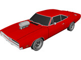 Dodge Charger RT 3D Model preview