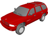 Dodge Durango (1999) 3D Model preview