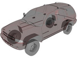 Dodge Durango (1999) 3D Model
