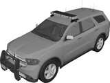 Dodge Durango Police (2013) 3D Model preview