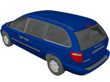 Dodge Grand Caravan (2004) 3D Model