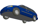 Dodge Grand Caravan (2004) 3D Model