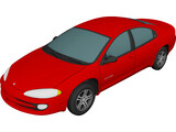 Dodge Intrepid (1999) 3D Model preview