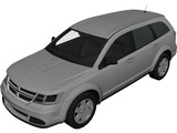 Dodge Journey (2012) 3D Model preview