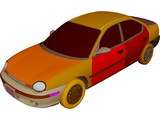 Dodge Neon (1995) 3D Model preview