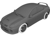 Dodge Neon SRT-4 (2005) 3D Model preview