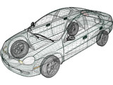 Dodge Neon 3D Model