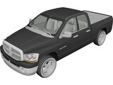 Dodge Ram 1500 (2007) 3D Model preview