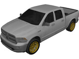 Dodge Ram 1500 (2013) 3D Model preview