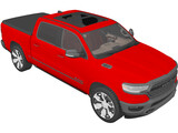 Dodge Ram 1500 Limited (2019) 3D Model
