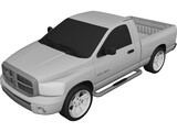 Dodge Ram 1500 3D Model preview