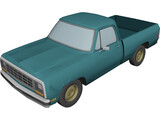Dodge Ram (1984) 3D Model preview