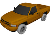 Dodge Ram (1997) 3D Model preview