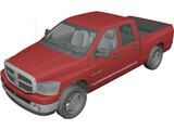 Dodge Ram (2007) 3D Model preview