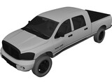Dodge Ram 2500 3D Model preview