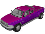 Dodge Ram 3500 (1994) 3D Model preview