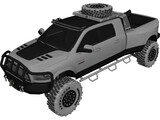 Dodge Ram 3500 3D Model preview