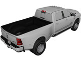 Dodge RAM 3500HD Limited (2020) 3D Model preview