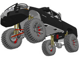 Dodge Ram Offroad (2007) [Lifted] 3D Model