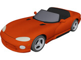 Dodge Viper (1993) 3D Model preview