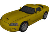 Dodge Viper 3D Model preview