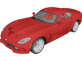 Dodge Viper GTS (2013) 3D Model preview