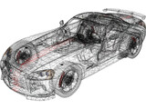 Dodge Viper SRT-10 ACR Soft Top 3D Model
