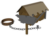 Dog House 3D Model preview