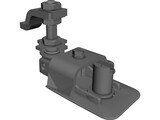 Door Latch 3D Model preview