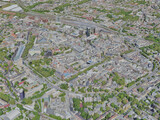 Dortmund City, Germany (2023) 3D Model preview