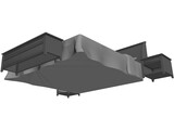 Double Bed 3D Model