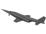 Douglas X-3 Stiletto 3D Model