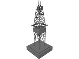 Drill Rig 3D Model