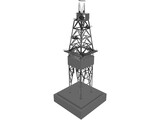 Drill Rig 3D Model