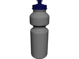 Drink Bottle 500 ml 3D Model preview