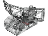 Driving Simulator 3D Model
