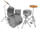 Drum Set 3D Model