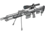 DSR-1 Accuracy International Sniper Rifle (AISR) 3D Model