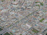 Dublin City, Ireland (2020) 3D Model preview