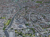 Dublin City, Ireland (2022) 3D Model