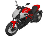 Ducati Diavel (2011) 3D Model preview