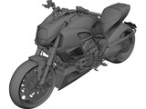 Ducati Diavel (2011) 3D Model preview